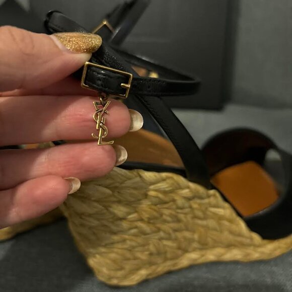 Saint Laurent Paloma Sandals Size 38 - Picture 6 of 14